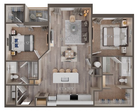 UNIT B2 at Tiffany Flats, Columbus, OH